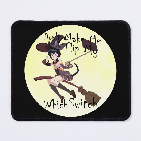 Item preview, Halloween Don't make me flip my witch switch cat girl designed and sold by brendanre.