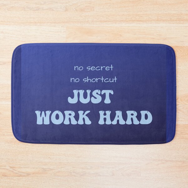 Item preview, HARD WORK OR WORK HARD NO SECRET designed and sold by Sara 2000.