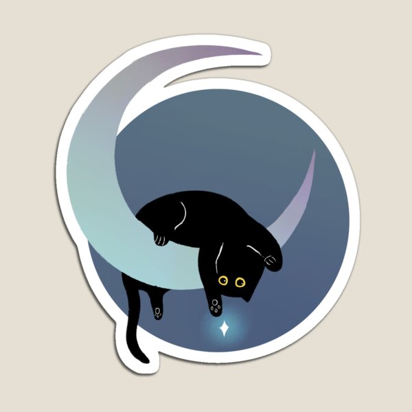 Item preview, Void Moon Cat designed and sold by RadiantMedia.