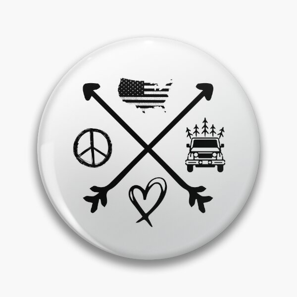 Item preview, Peace Love offroad - 4 x 4 offroad driver designed and sold by Raiko-art.