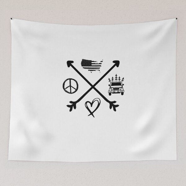 Item preview, Peace Love offroad - 4 x 4 offroad driver designed and sold by Raiko-art.