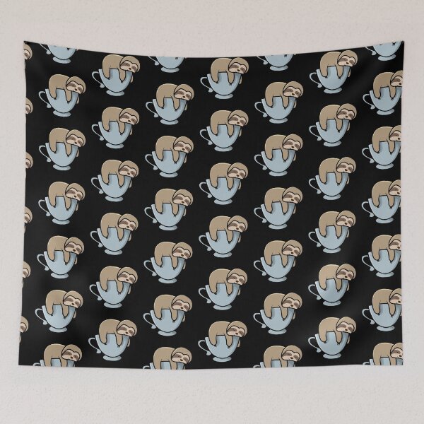 Item preview, Cute slothis  sleeping designed and sold by oli-ml.