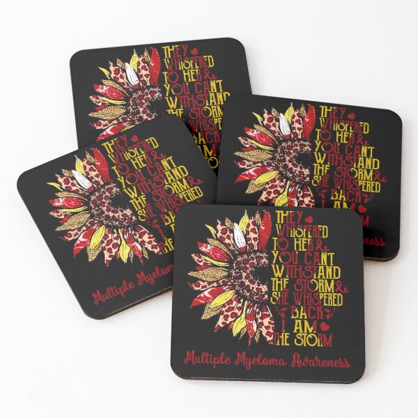 Item preview, I Am The Storm Sunflower Leopard Multiple Myeloma Awareness designed and sold by rechardtee.