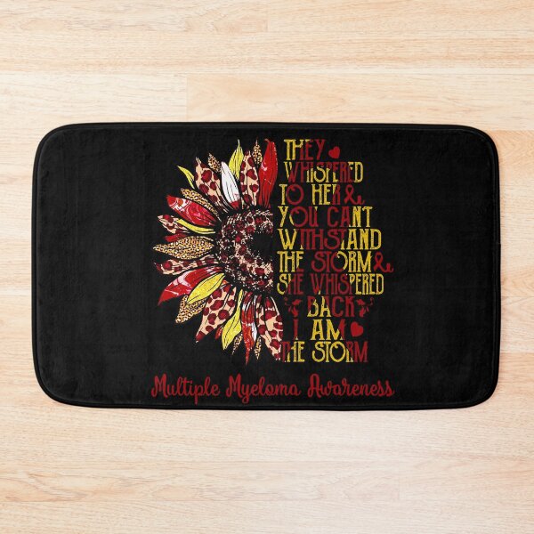 Item preview, I Am The Storm Sunflower Leopard Multiple Myeloma Awareness designed and sold by rechardtee.