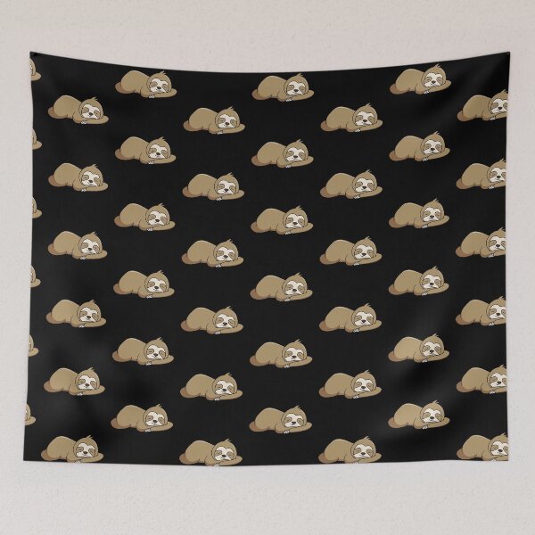 Item preview, Cute slothis  sleeping designed and sold by oli-ml.