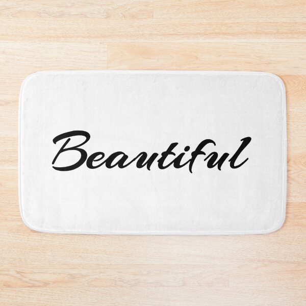 Item preview, Beautiful - Calligaphy designed and sold by Words-Artist.