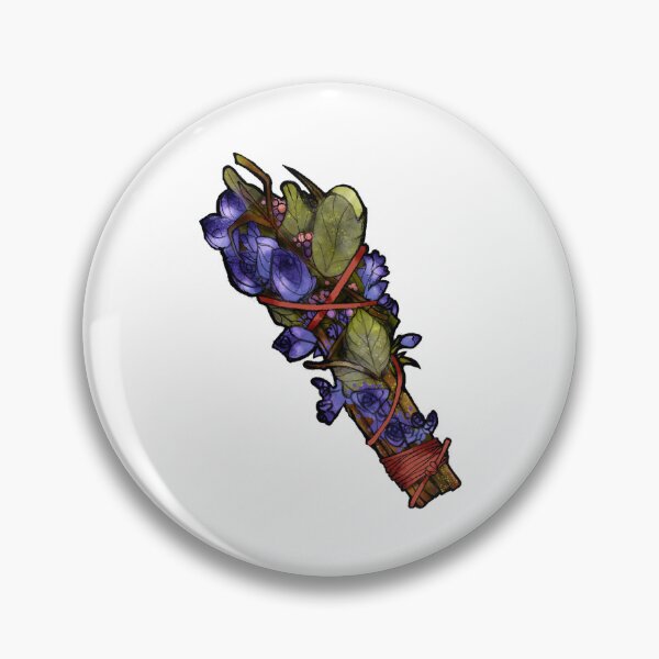 Item preview, Sage and Lavender smudge stick sticker designed and sold by JJLosh.