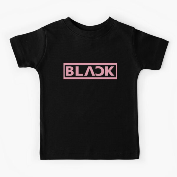 NEGRO Camiseta para niños