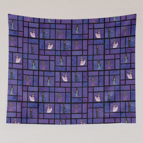 Item preview, Dancing Goddesses from Haiti, Quilt Block Style designed and sold by Kelli Cymraes Lincoln.