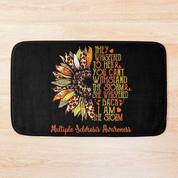 Item preview, I Am The Storm Sunflower Leopard Multiple Sclerosis Awareness designed and sold by rechardtee.