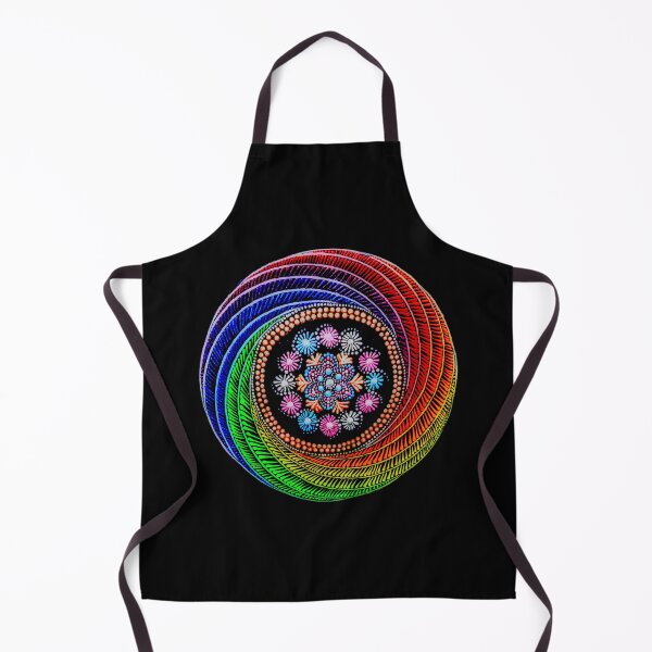 Item preview, Rainbow Flower Spiral designed and sold by The Dotty Cottage Arts.