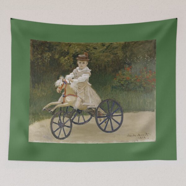 Item preview,  Jean Monet on his Hobby Horse by Claude Monet  designed and sold by Amanda1775.