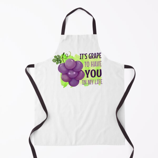 Item preview, Its Grape to Have You In My Life - Grape Food Pun designed and sold by PirateAvocado.