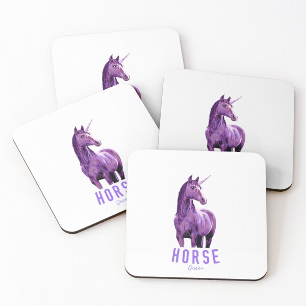 Item preview, HORSE Queen Unicorn Print (Kids Aparel avalable!) designed and sold by Rodayna Elnaggar.
