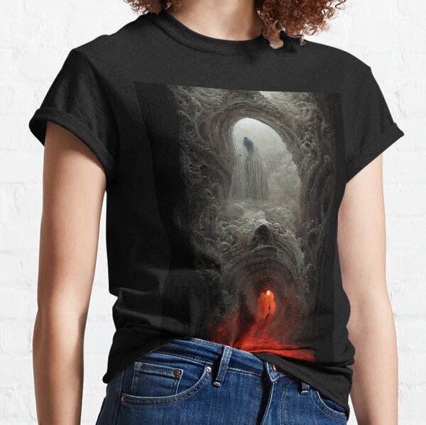 Item preview, Labyrith between Hell Midjourney designed and sold by AICustomArt ⭐⭐⭐⭐⭐.