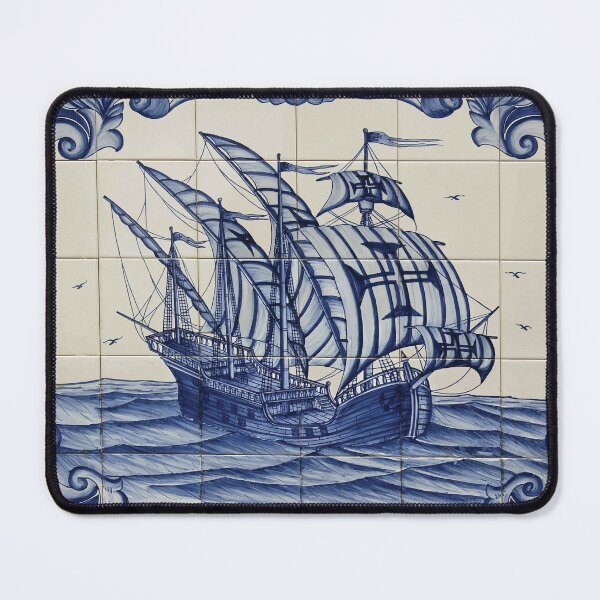 Item preview, Portuguese Ship Tiles designed and sold by BarBubble.