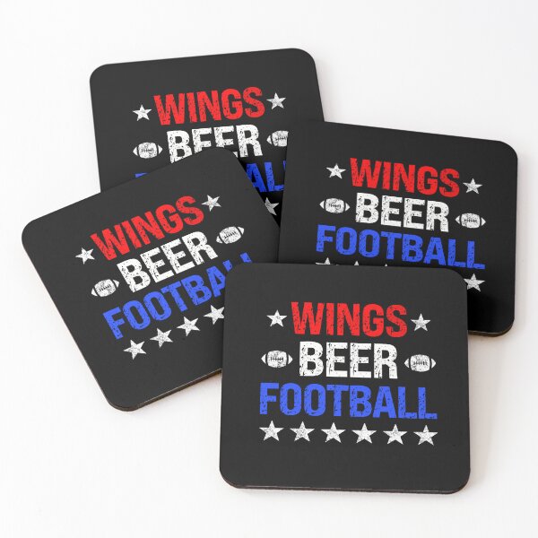 Item preview, Wings Football And Beer American Football  designed and sold by Got2BSnazzy.