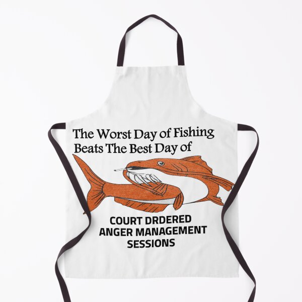 Item preview, The Worst Day of Fishing Beats The Best Day of COURT DRDERED ANGER MANAGEMENT SESSIONS designed and sold by FirnandArt.