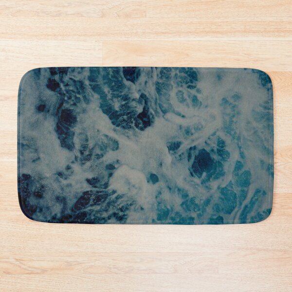 Item preview, Dark Navy Blue Ocean Waves designed and sold by lets-travel.