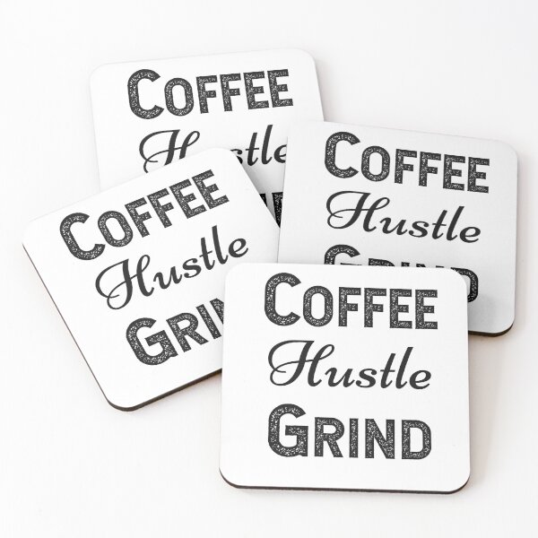 Item preview, Coffee hustle grind designed and sold by UrTshirt.