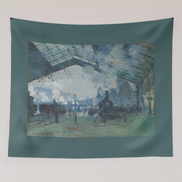 Item preview,  Arrival of the Normandy Train by Claude Monet  designed and sold by Amanda1775.