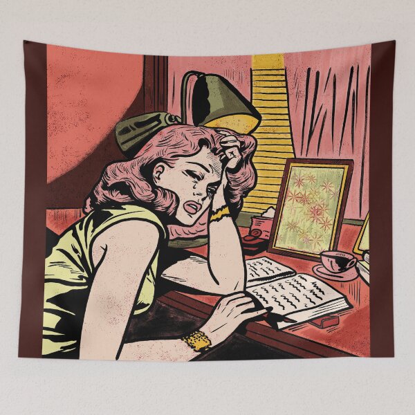 Item preview, Romance Comic Woman designed and sold by NeonxHeart.
