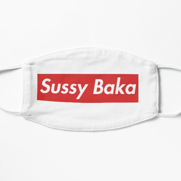 Sussy Baka Flat Face Mask | LookHUMAN