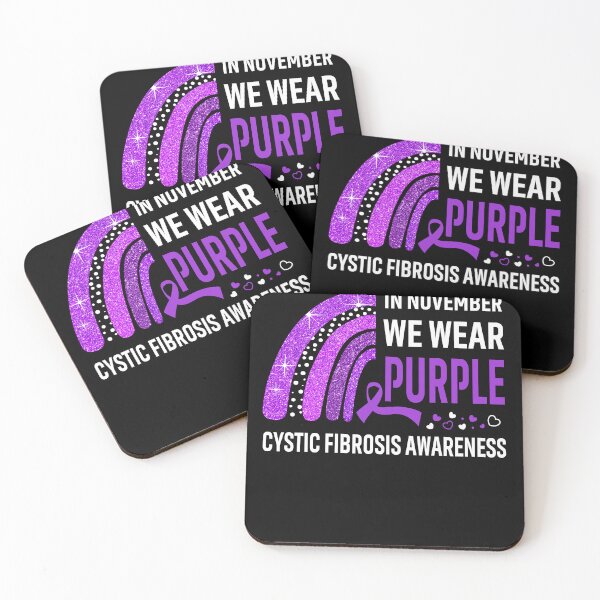 Item preview, In November We Wear Purple Cystic Fibrosis Awareness designed and sold by Gillosina.