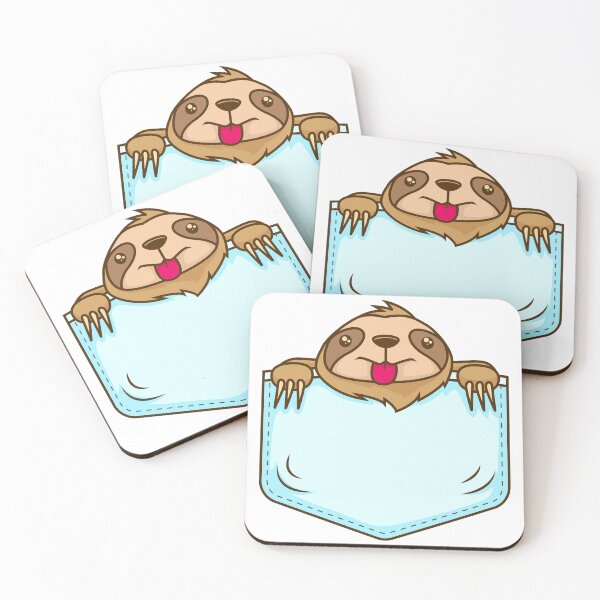Item preview, Cute slothis  sleeping designed and sold by oli-ml.