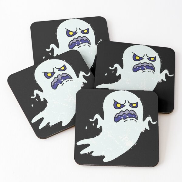 Item preview, Halloween Grumpy Ghost - Vintage Spooky Ghost designed and sold by RoughShirts.