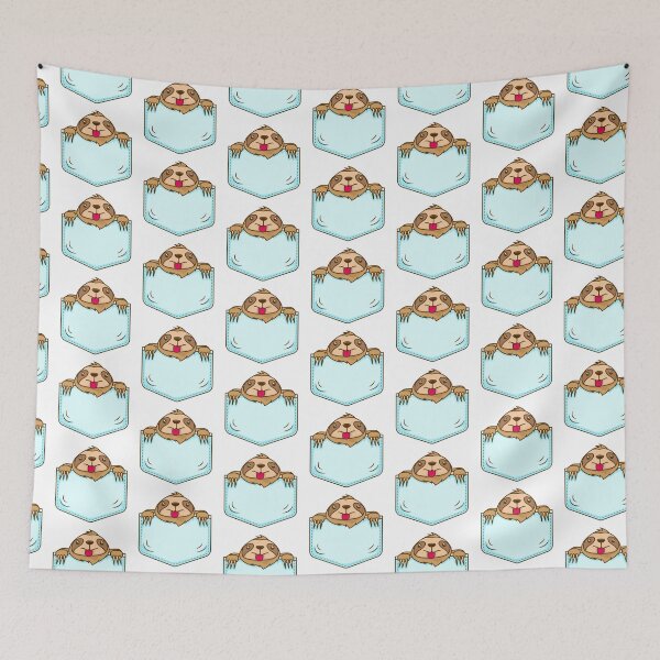 Item preview, Cute slothis  sleeping designed and sold by oli-ml.
