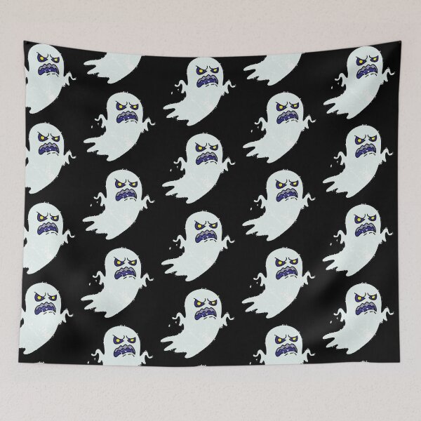 Item preview, Halloween Grumpy Ghost - Vintage Spooky Ghost designed and sold by RoughShirts.