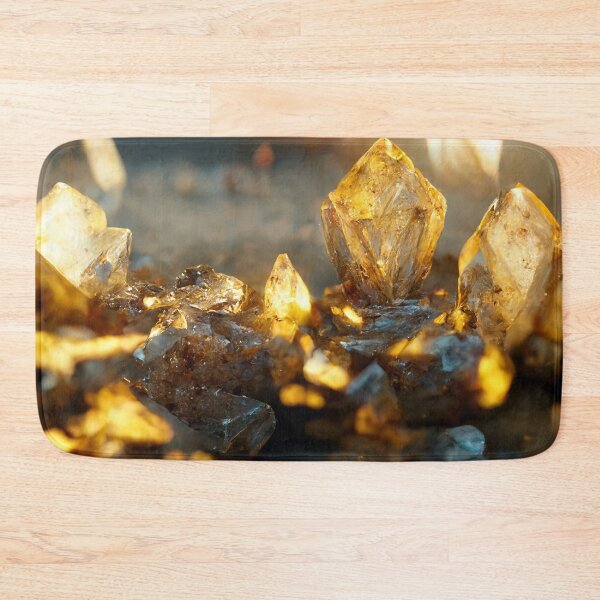 Item preview, Yellow Crystal Art Design Midjourney designed and sold by AICustomArt ⭐⭐⭐⭐⭐.