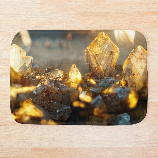 Item preview, Yellow Crystal Art Design Midjourney designed and sold by AICustomArt ⭐⭐⭐⭐⭐.