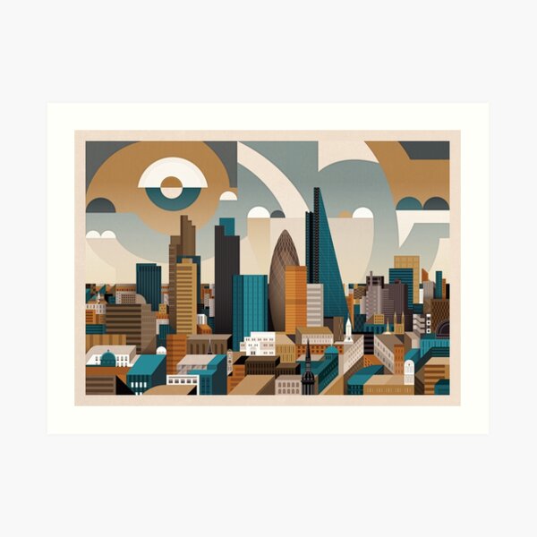 City Of London Art Print