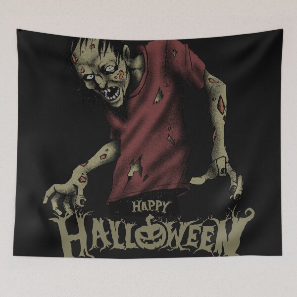 Item preview, Spooky Zombie Cyber-Halloween Artwork Design designed and sold by mangaworldart.