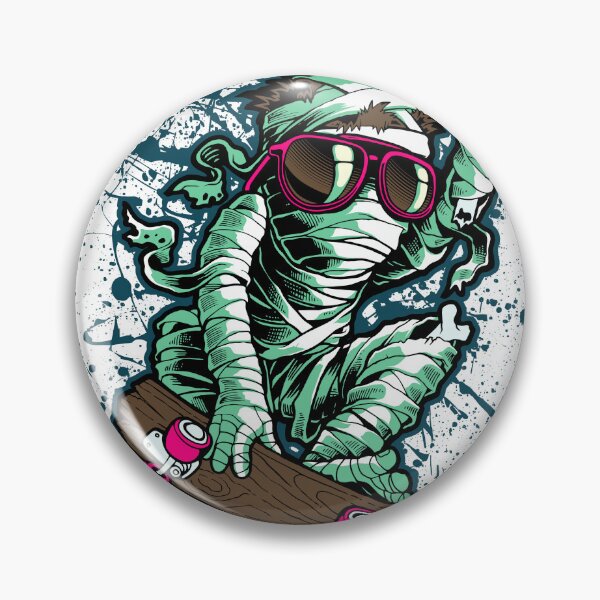 Item preview, Mummy Skater Pink designed and sold by Urimagery.