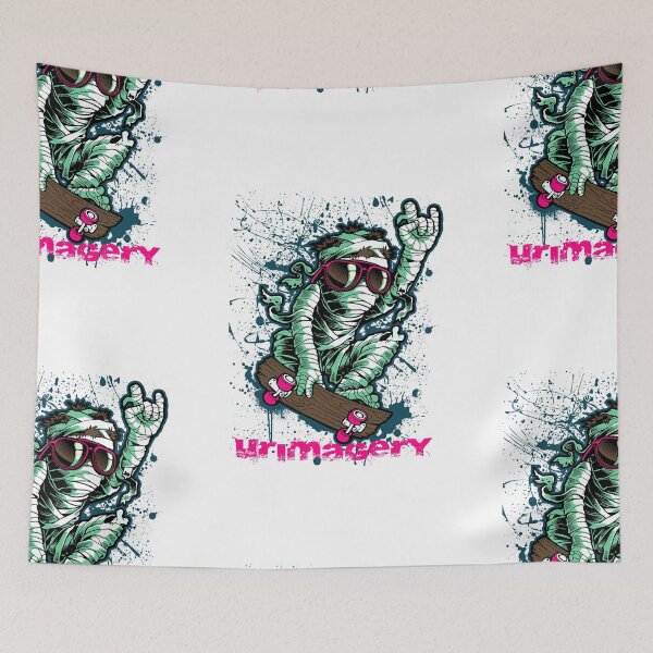 Item preview, Mummy Skater Pink designed and sold by Urimagery.