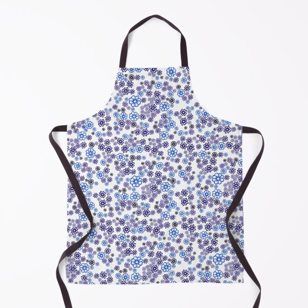 Item preview, Blue Floral China Pattern designed and sold by LawsonFabrics.