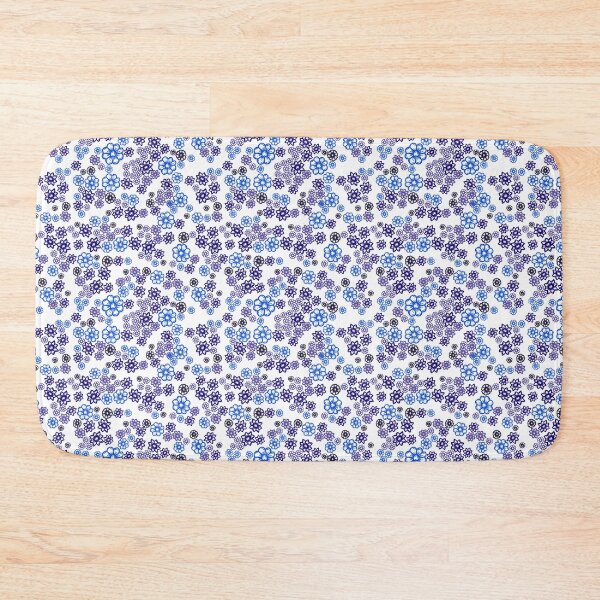 Item preview, Blue Floral China Pattern designed and sold by LawsonFabrics.