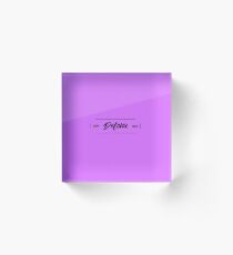 Delena Acrylic Block