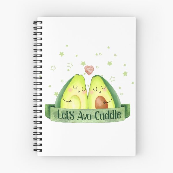 Item preview, Lets Avo Cuddle - Avocado Couple Food Pun designed and sold by PirateAvocado.