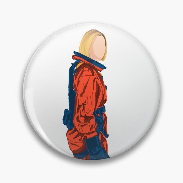 Item preview, Thirteenth Doctor Orange Spacesuit Outfit designed and sold by samanthagarrett.