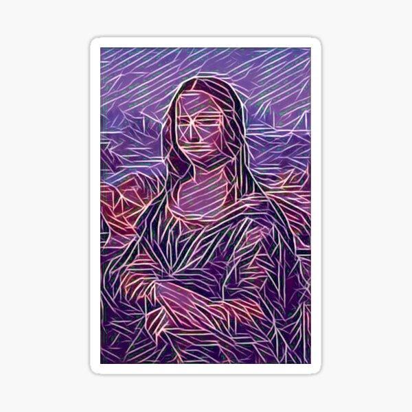 Item preview, "Mona Lisa (24)" an iconic painting reimagined  designed and sold by thalasson.
