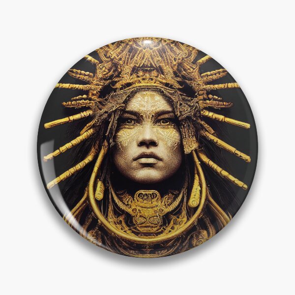 Item preview, Ancient Woman with Gold Ornaments- best selling  designed and sold by Aditya Bhole.