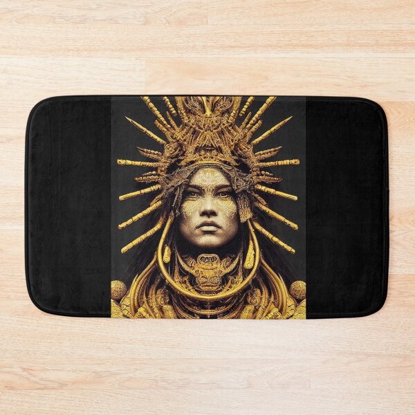 Item preview, Ancient Woman with Gold Ornaments- best selling  designed and sold by Aditya Bhole.