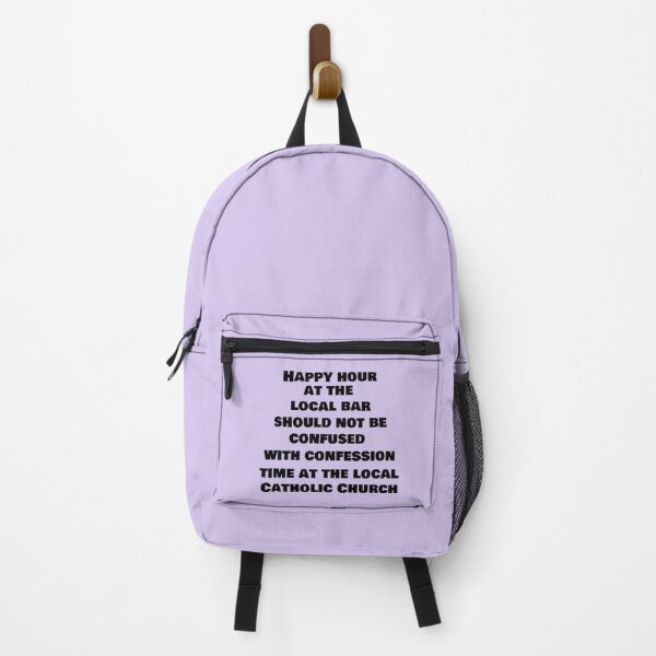 Item preview, Happy hour is not confession time at the Catholic Church designed and sold by LeJeuneGifts.