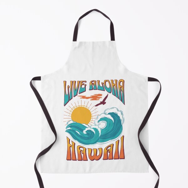 Item preview, Live Aloha Hawaii Beach Wave Tropical Surf designed and sold by FreeSpiritAloha.