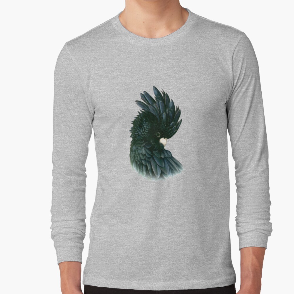 Black Cockatoo 2 Long Sleeve T-Shirt