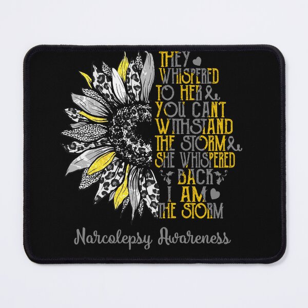 Item preview, I Am The Storm Sunflower Leopard Narcolepsy Awareness designed and sold by rechardtee.